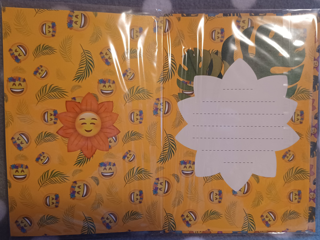 Geburtstagskarte Glückwunschkarte 3D Emoji #17474