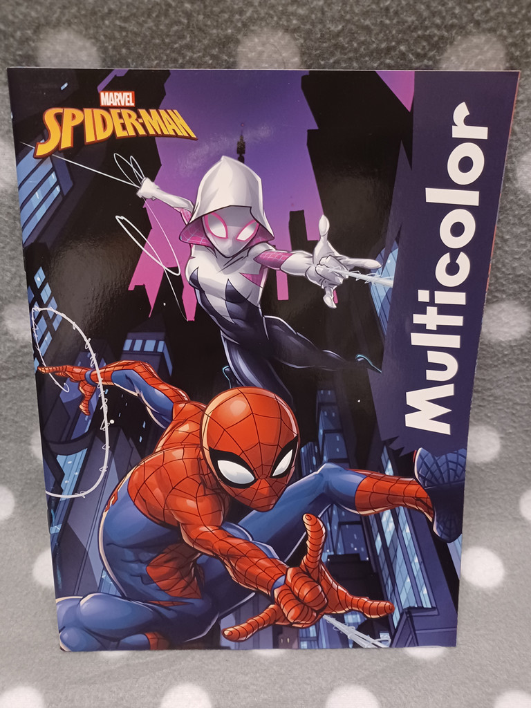 Marvel Malbuch Malheft Ausmalbuch Multicolor Spider Man