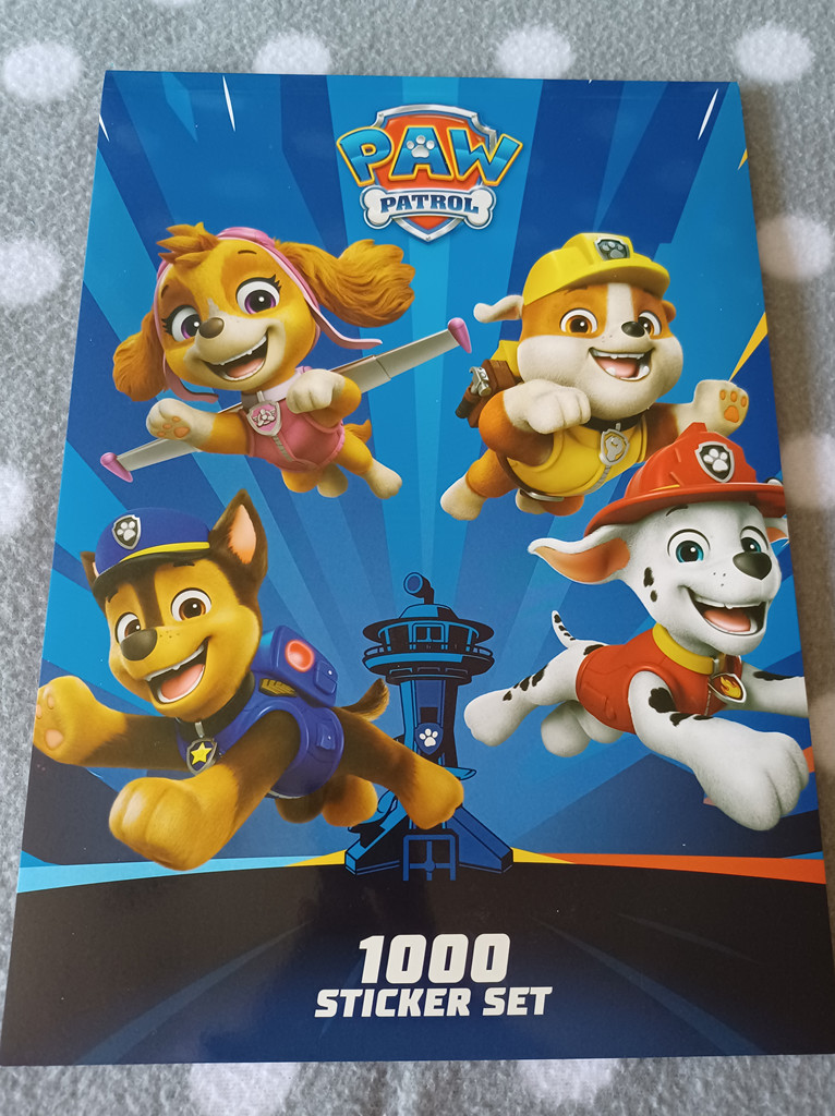 PAW Patrol Sticker-Booklet mit 1000 Aufklebern