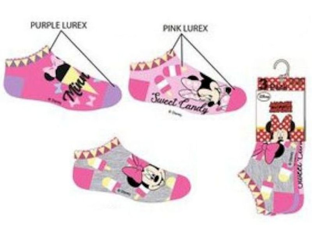 Socken Mädchen 3er Pack Disney Minnie Maus verschiedenen Größen Socken Mädchen 3er Pack Disney Minnie Maus verschiedenen Größen