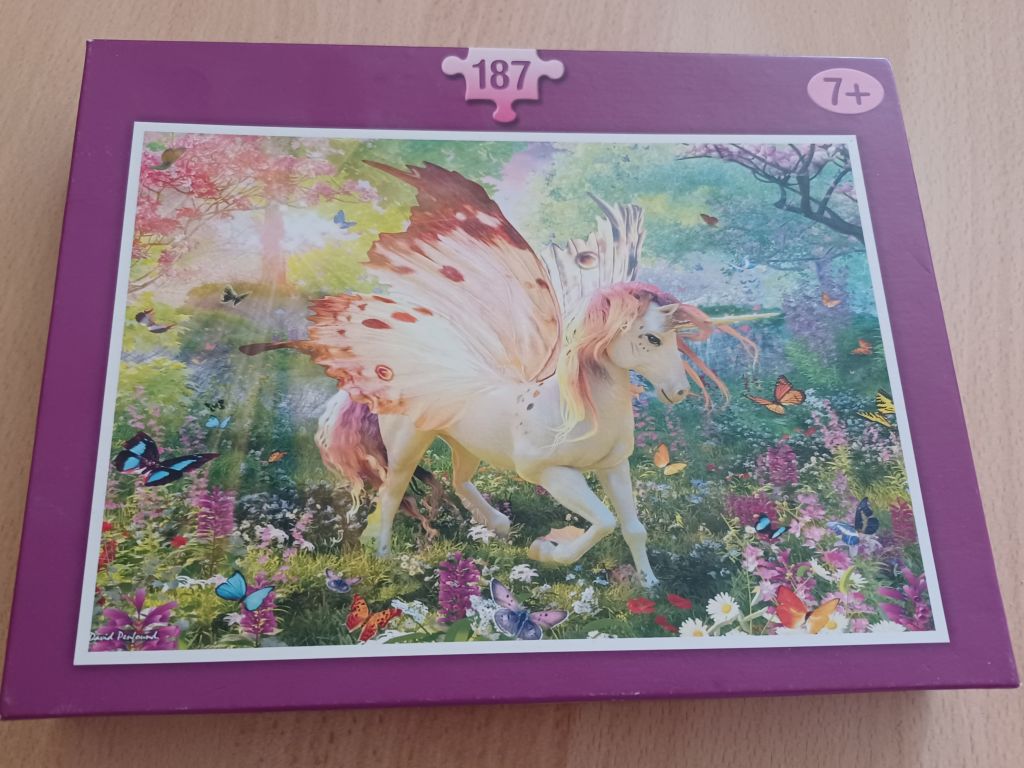 Einhorn Puzzle für Kinder 187 Teile 44x30 cm