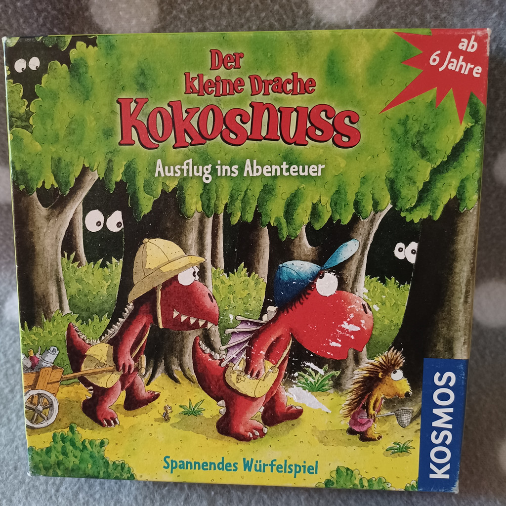 Der kleine Drache Kokosnuss Ausflug ins Abenteuer Kosmos Würfelspiel ab 6 Jahren
