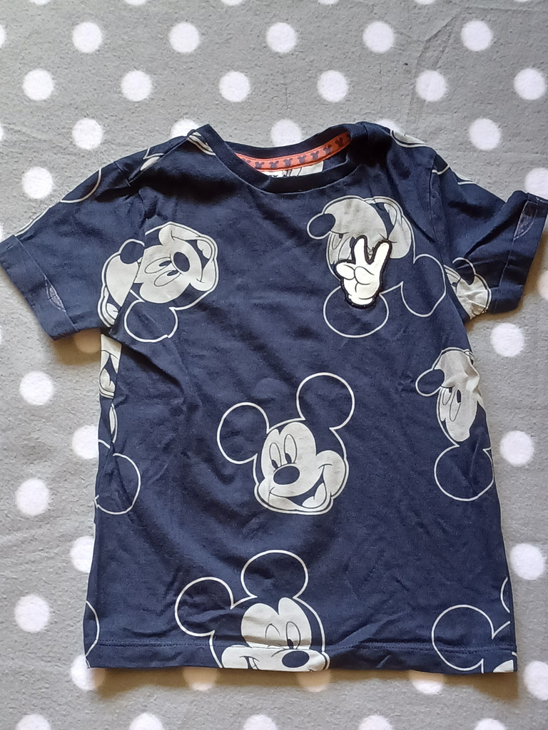 T-Shirt Jungen Blau Disney Micky and Friends Gr. 92/98 #17250