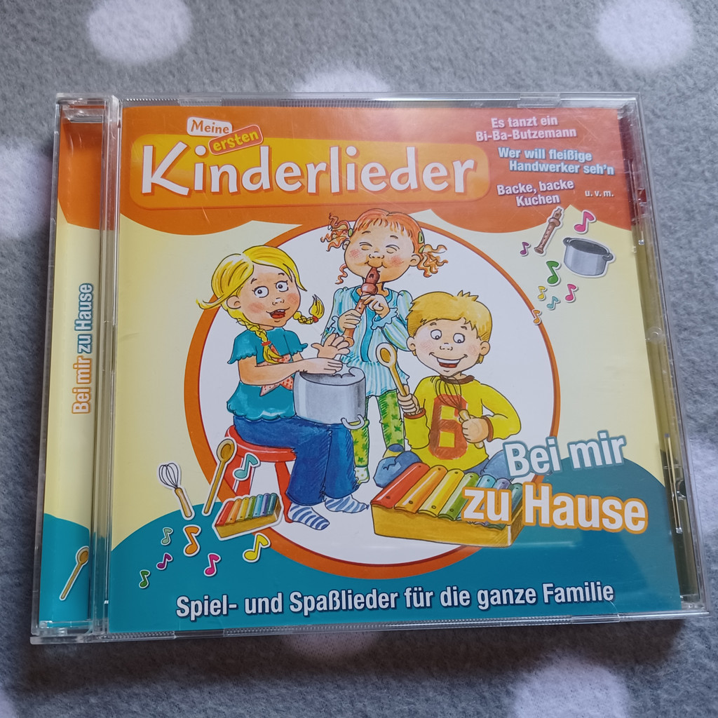 Kinderlieder-CD: Meine Ersten Kinderlieder – Bei Mir Zuhause Kinderlieder-CD: Meine Ersten Kinderlieder – Bei Mir Zuhause