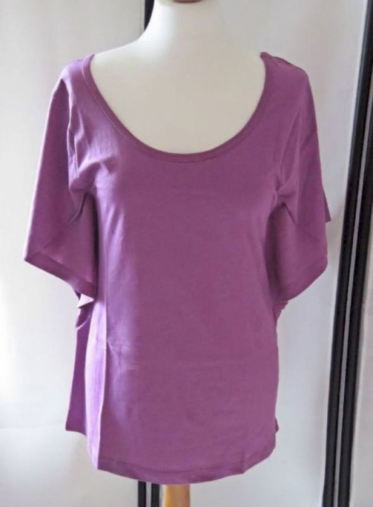 MELROSE Shirt Xanta Fledermausärmel Lila Damen MELROSE Shirt Xanta Fledermausärmel Lila Damen