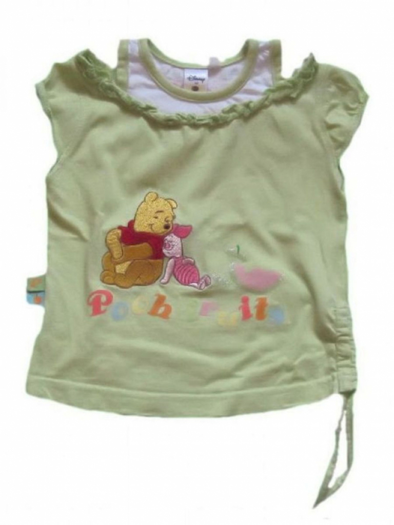 C&A Shirt Mädchen Winnie Puuh Disney Doppellook grün Gr. 92 #10534