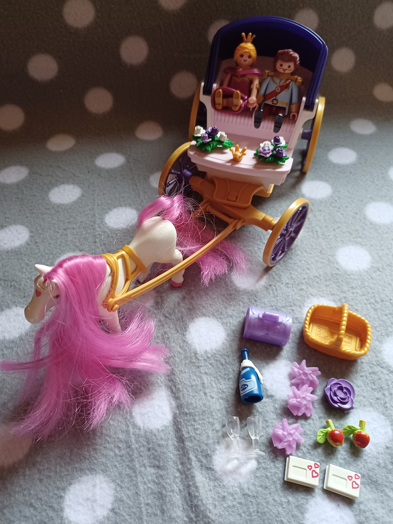 PLAYMOBIL 6856 Königspaar mit Pferdekutsche PLAYMOBIL 6856 Königspaar mit Pferdekutsche