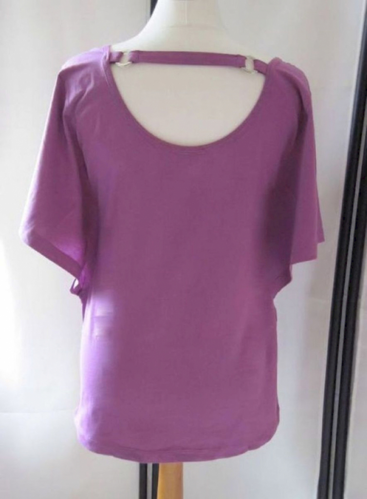 MELROSE Shirt Xanta Fledermausärmel Lila Damen MELROSE Shirt Xanta Fledermausärmel Lila Damen
