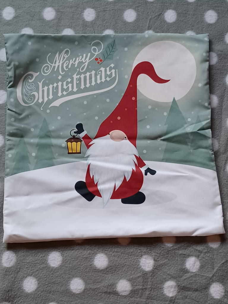 Kissenhülle Kissenbezug Kissen Wichtel 40x40cm  Kissenhülle Kissenbezug Kissen Wichtel 40x40cm