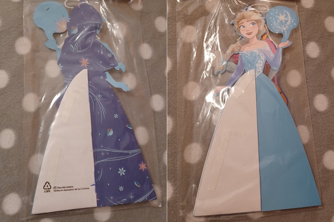 2x Deko Wabenaufhänger Disney Frozen Blau & Lila 2x Deko Wabenaufhänger Disney Frozen Blau & Lila
