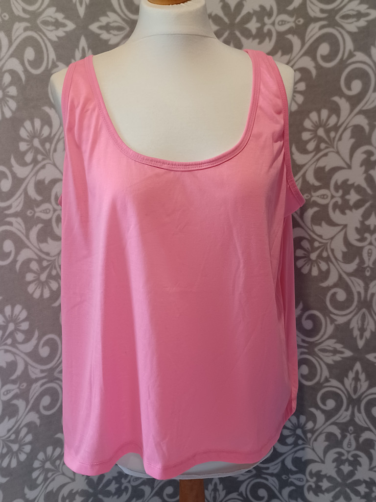 Woolworth Damen Tanktop Rosa XL Basics Infinity