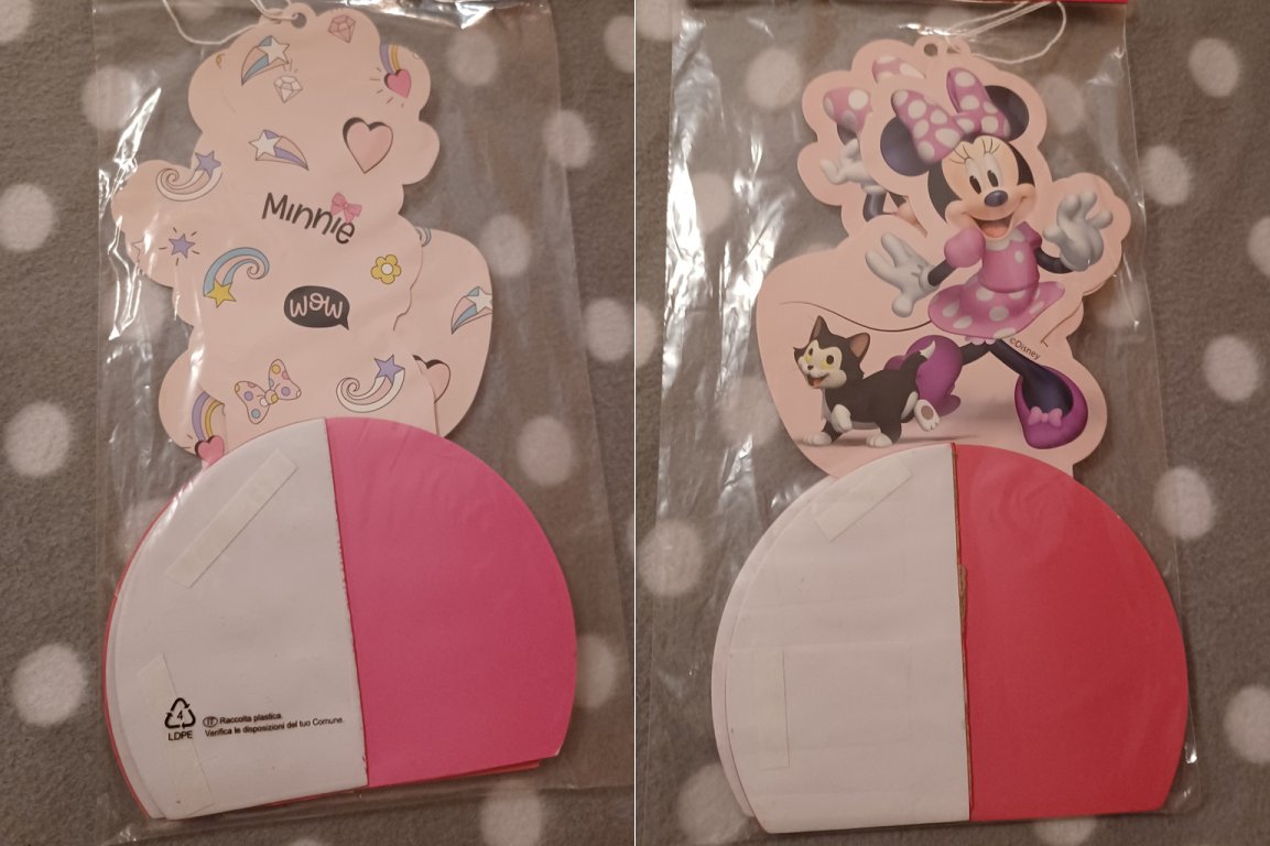 2x Deko Wabenaufhänger Disney Minnie Maus Rosa & Lila 2x Deko Wabenaufhänger Disney Minnie Maus Rosa & Lila