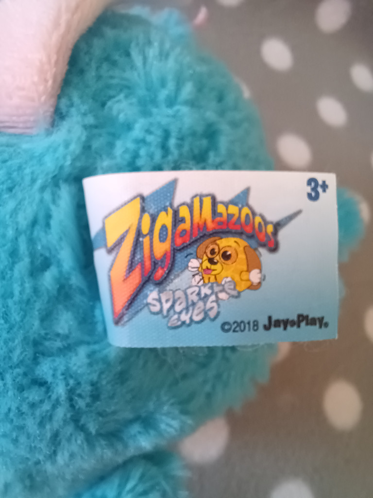 Joy Toy Zigamazoos Sparkle Eyes Kuscheltier Plüschfigur 15cm