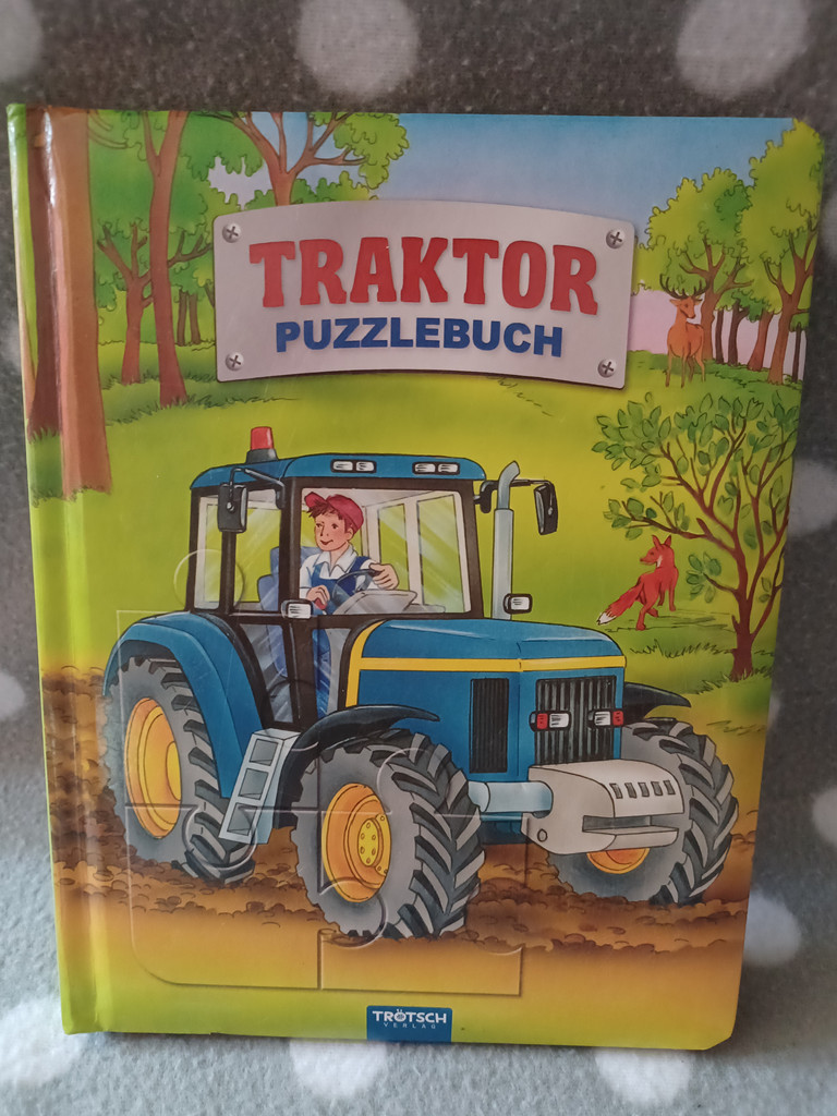 Traktor Puzzlebuch Trötsch Verlag Kinderbuch ab 3 Jahren