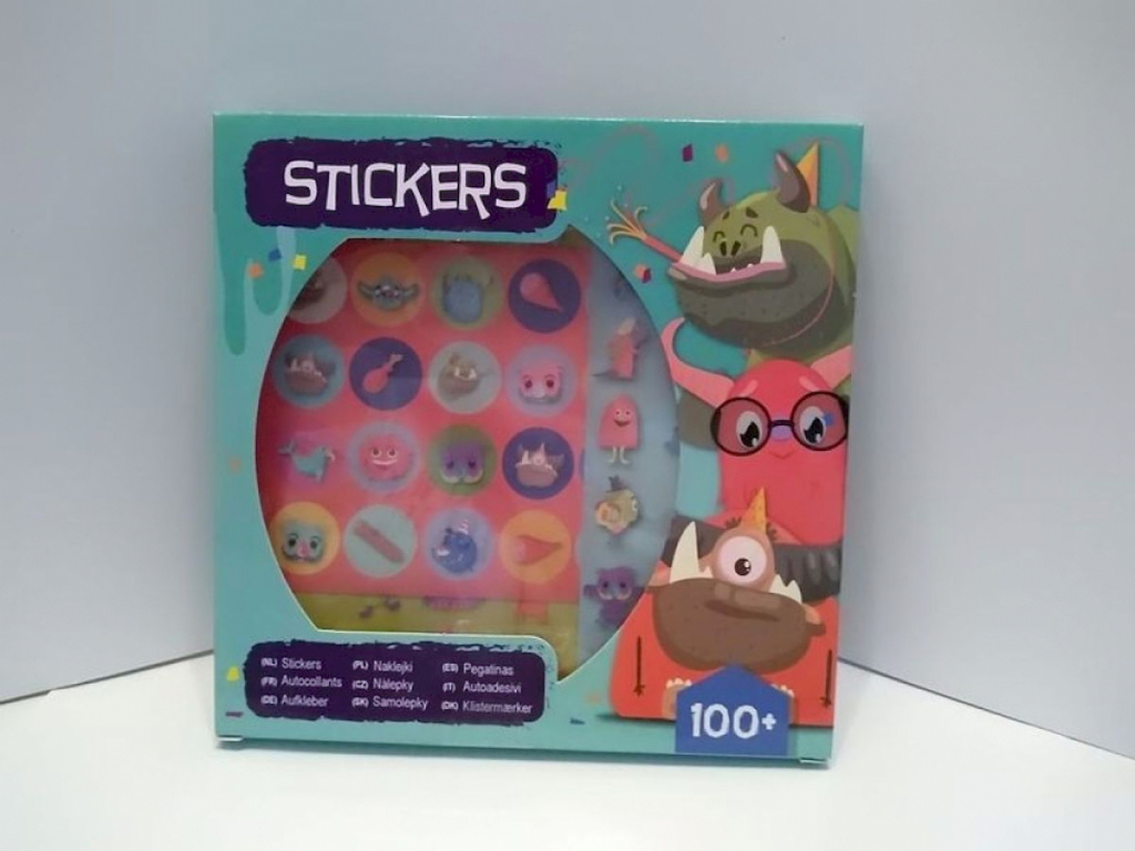 Aufkleber Sticker Set Stickerbox 100+ Sticker Monster Aufkleber Sticker Set Stickerbox 100+ Sticker Monster