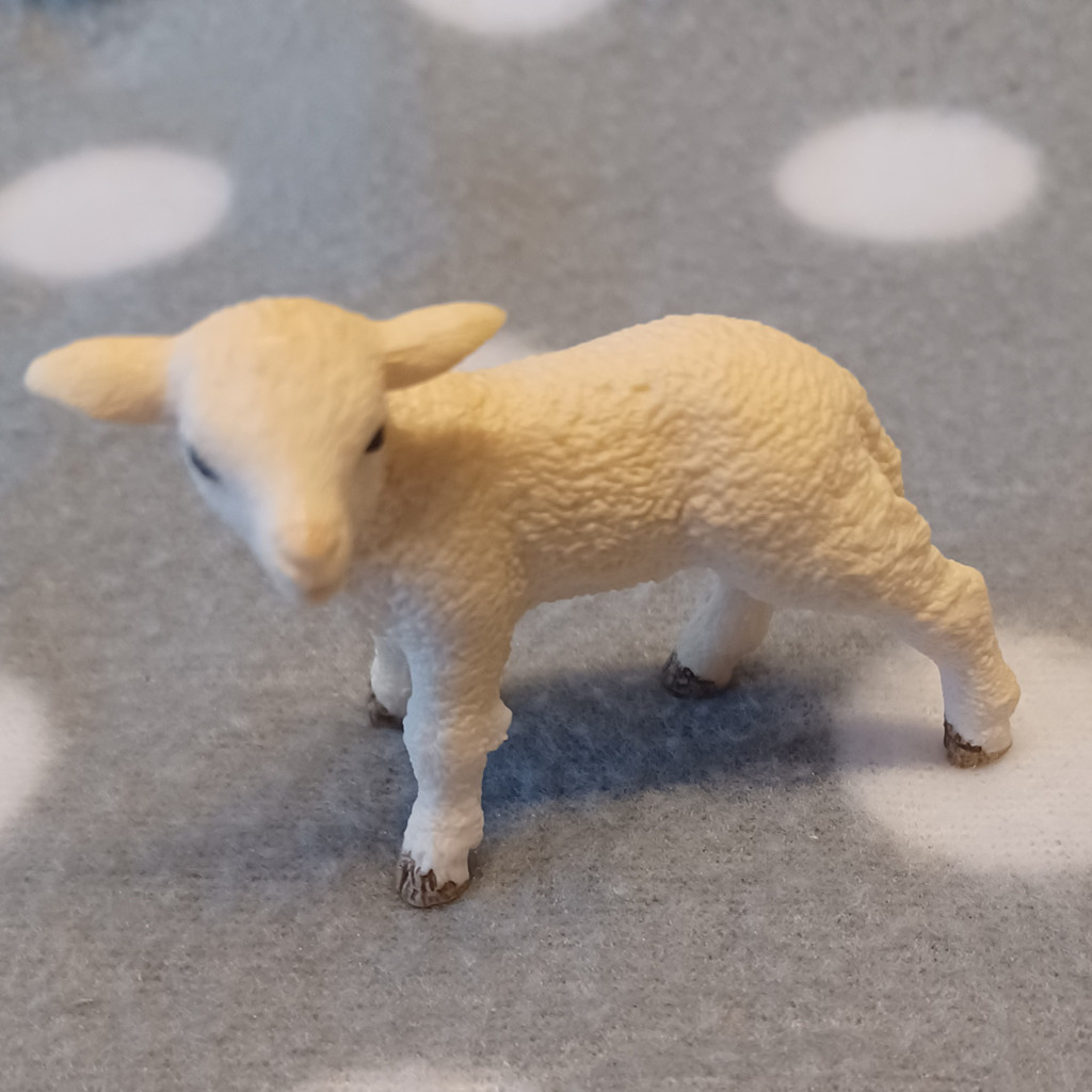 Schleich Lamm 13744 Bauernhof Tierfigur Spielfigur