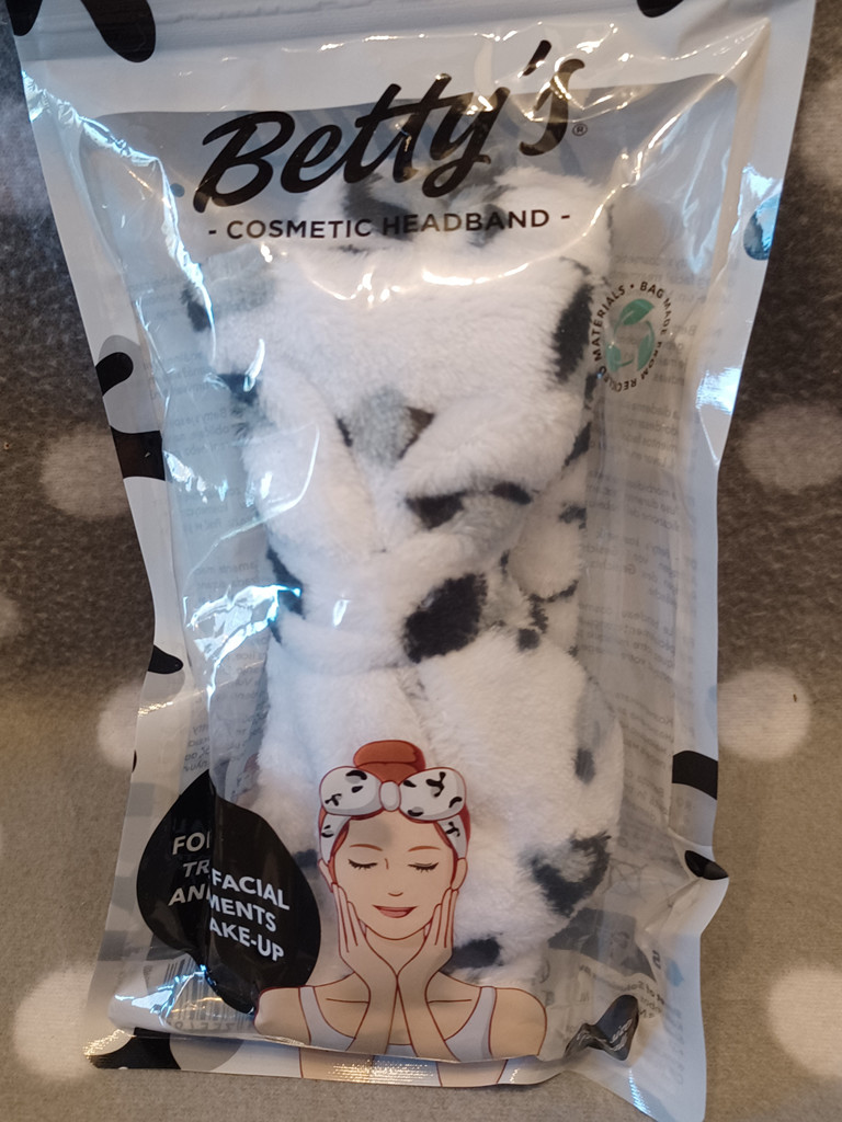 Betty's Cosmetic Headband Stirnband für Make-up und Pflege