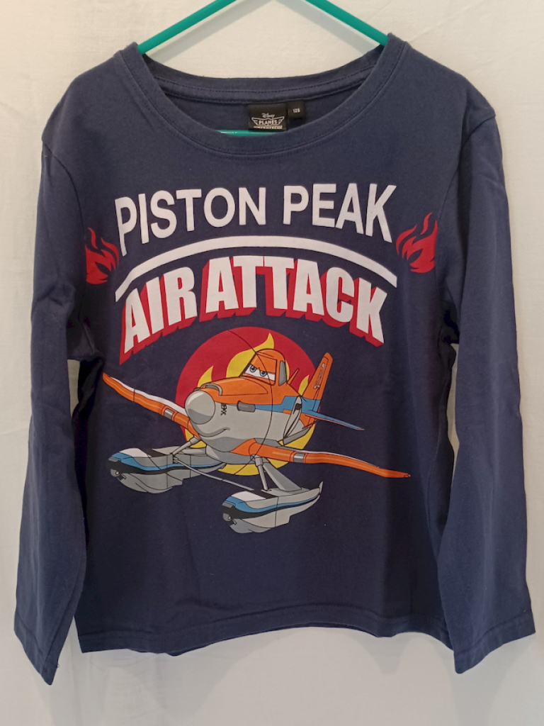 tvmania LA Shirt Jungen Planes Motiv blau Größe 128 tvmania LA Shirt Jungen Planes Motiv blau Größe 128