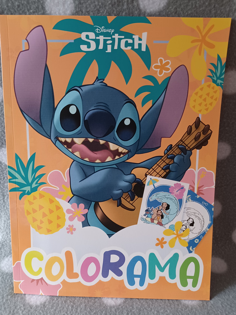Disney Stitch Colorama Malbuch mit Stickern