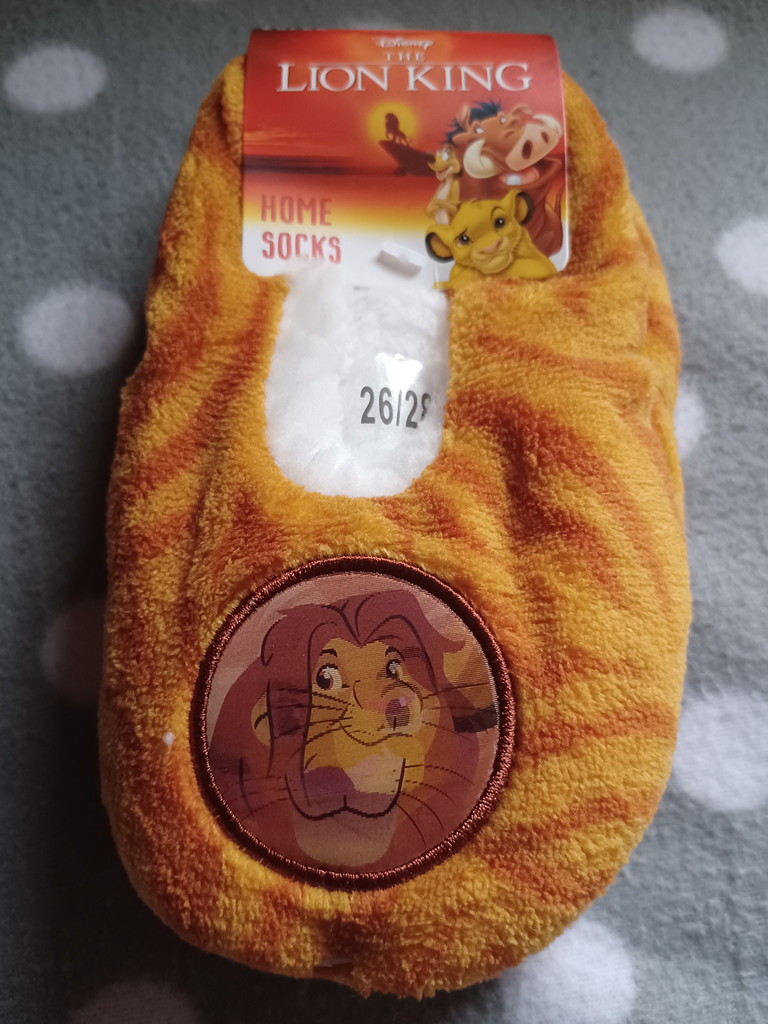 Hausschuhe Pantoffel Kinder Disney König der Löwen Größe 26-28