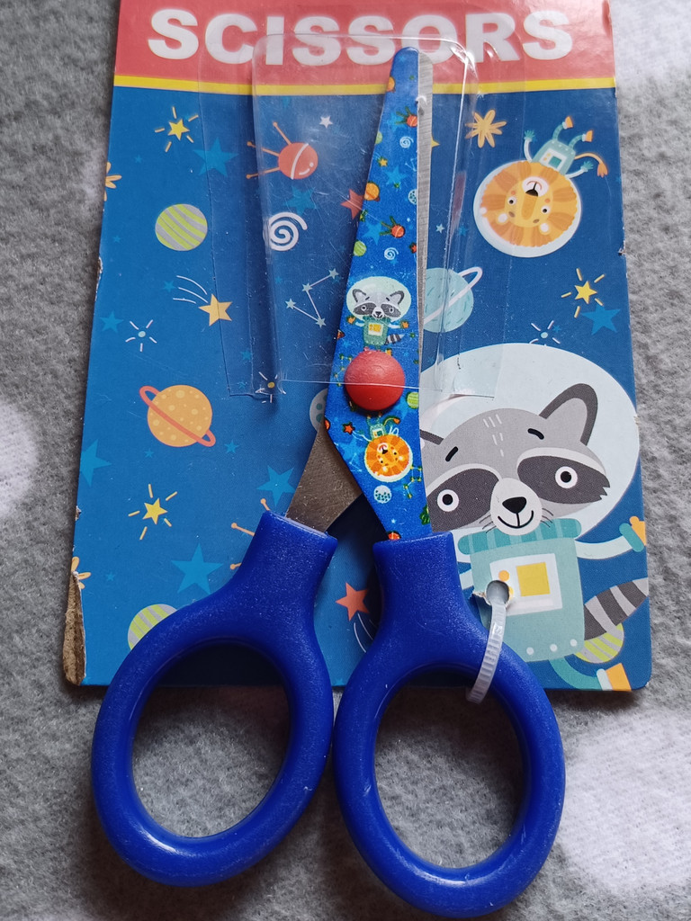 Schere Kinderschere Bastelschere Weltraum Schere Kinderschere Bastelschere Weltraum