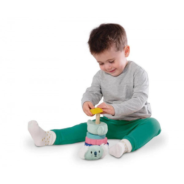 SES Creative Tiny Talents Sensorischer Stapelturm SES Creative Tiny Talents Sensorischer Stapelturm