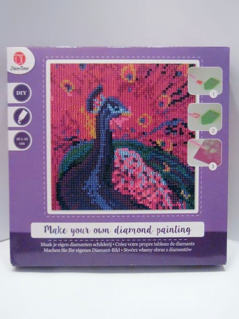 Pfau DIY Diamant-Bild Diamond painting Pfau DIY Diamant-Bild Diamond painting