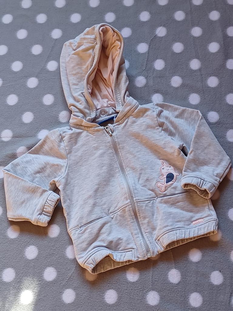 Tom Tailor Kapuzenjacke für Babys in Grau Größe 86