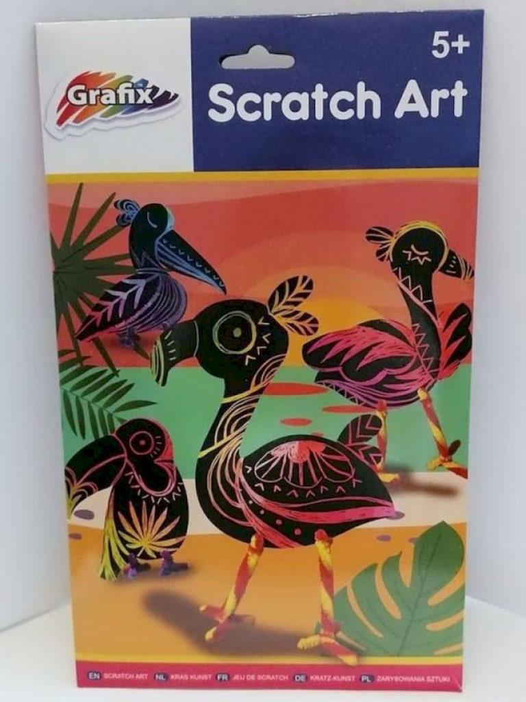 Scratch Art Kratz-Kunst Kratzbilder 4 Stück Grafix Scratch Art Kratz-Kunst Kratzbilder 4 Stück Grafix