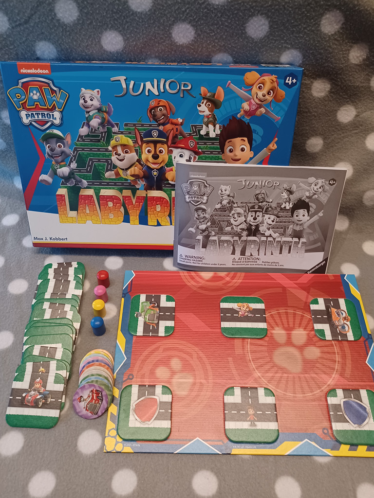 Ravensburger Paw Patrol Junior Labyrinth Brettspiel Kinder ab 4 Jahren