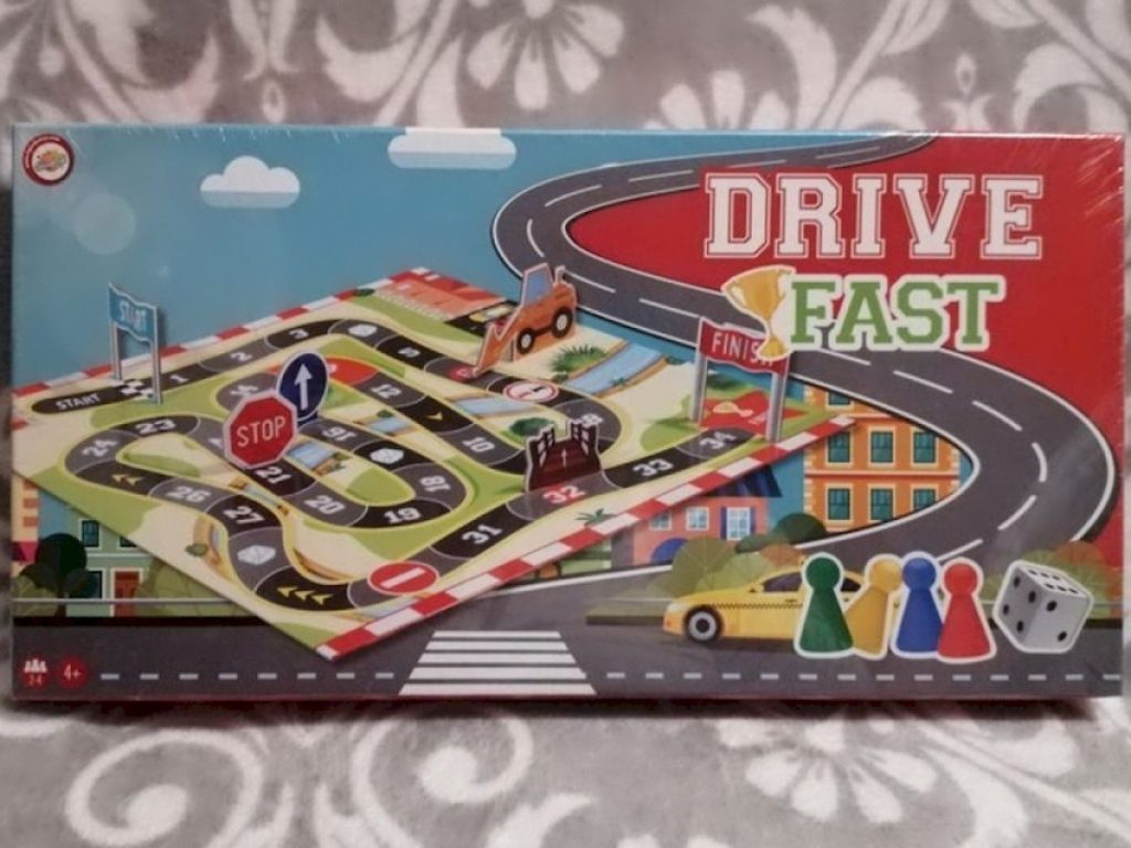 Drive Faster Brettspiel ab 4 Jahre Toy Universe #15383
