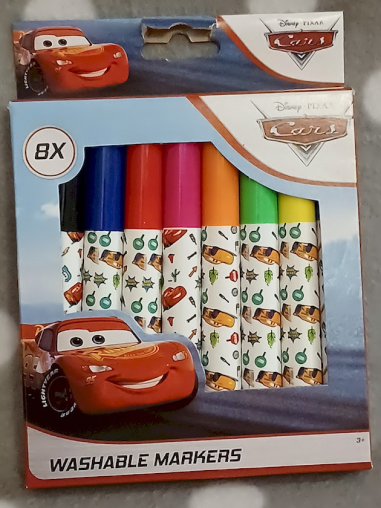 Auswaschbare Filzstifte - 8er Set - Disney Cars Auswaschbare Filzstifte - 8er Set - Disney Cars