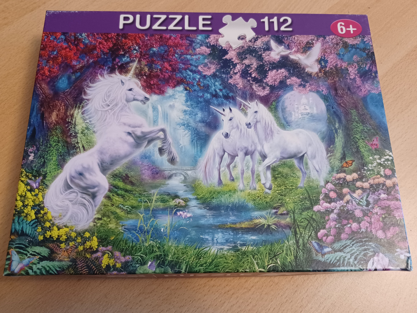 Fantasy Einhörner Puzzle 112tlg. ab 6 Jahre Fantasy Einhörner Puzzle 112tlg. ab 6 Jahre