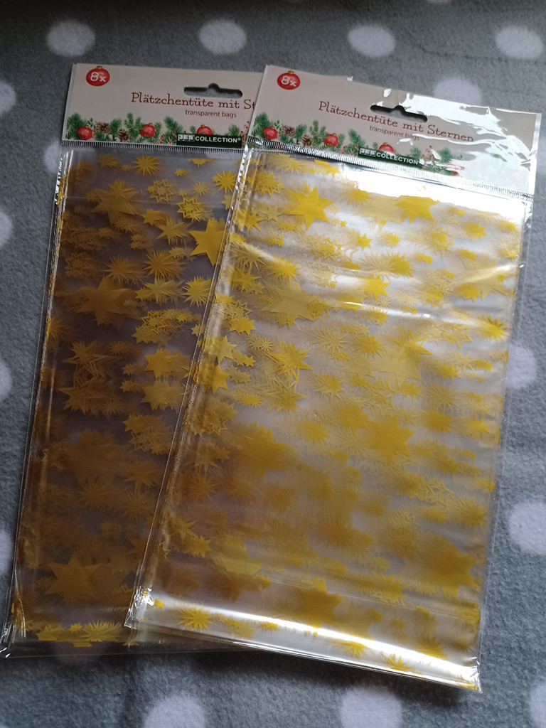 2 x 8 Stück Plätzchen Tüten Weihnachten 14cm x 24cm 2 x 8 Stück Plätzchen Tüten Weihnachten 14cm x 24cm
