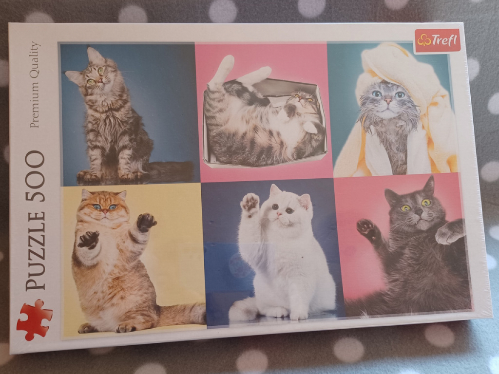 Puzzle Katzenbaby´s Trefl 500tlg. ab 8 Jahre Puzzle Katzenbaby´s Trefl 500tlg. ab 8 Jahre