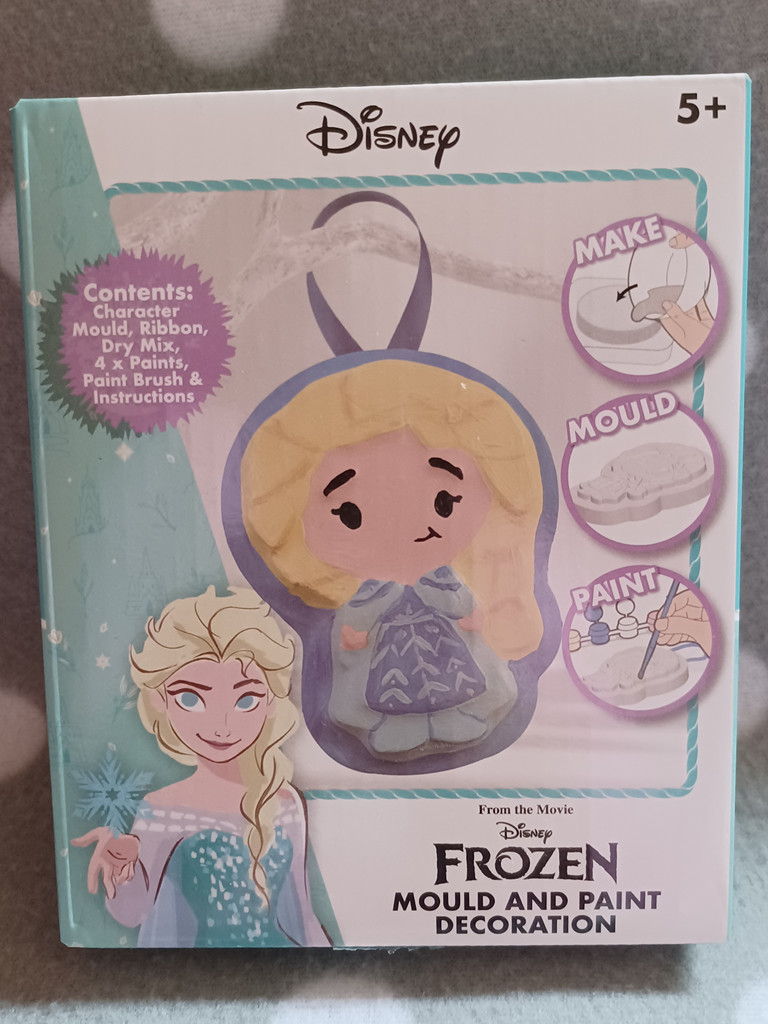 Gipsgießen - Dekoration zum Formen und bemalen - Disney Frozen Gipsgießen - Dekoration zum Formen und bemalen - Disney Frozen