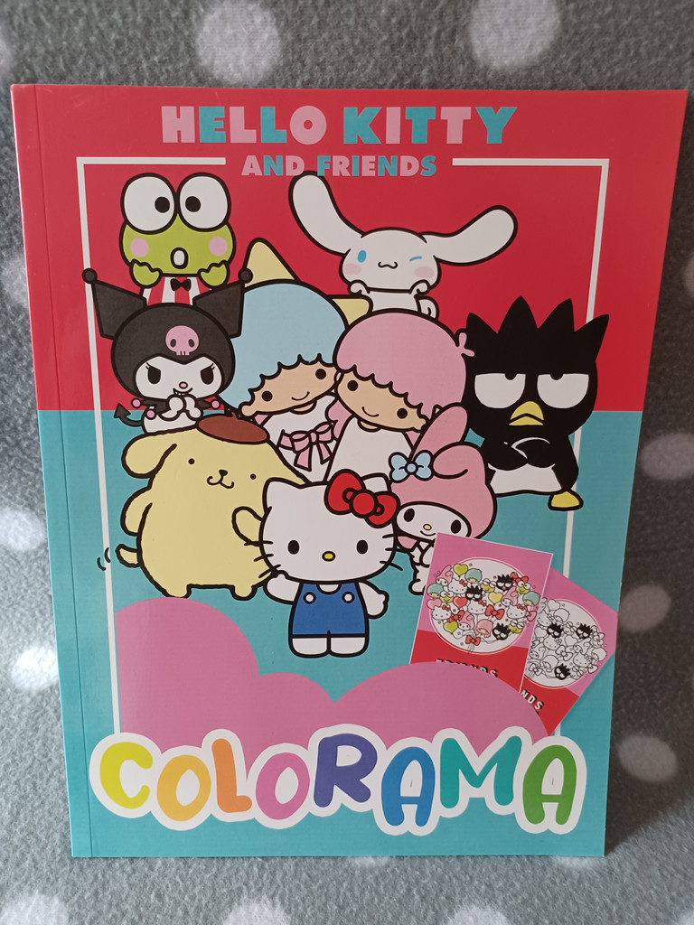 Hello Kitty Colorama Malbuch mit Sanrio Freunden