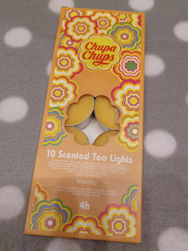 Chupa Chups Duft-Teelichter Vanille – 10er-Set