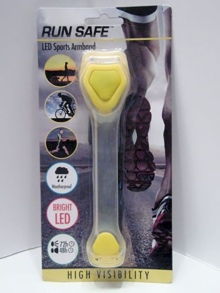 LED-Sportarmband Run Safe Wetterbeständig 3 verschiedene Farben #16161