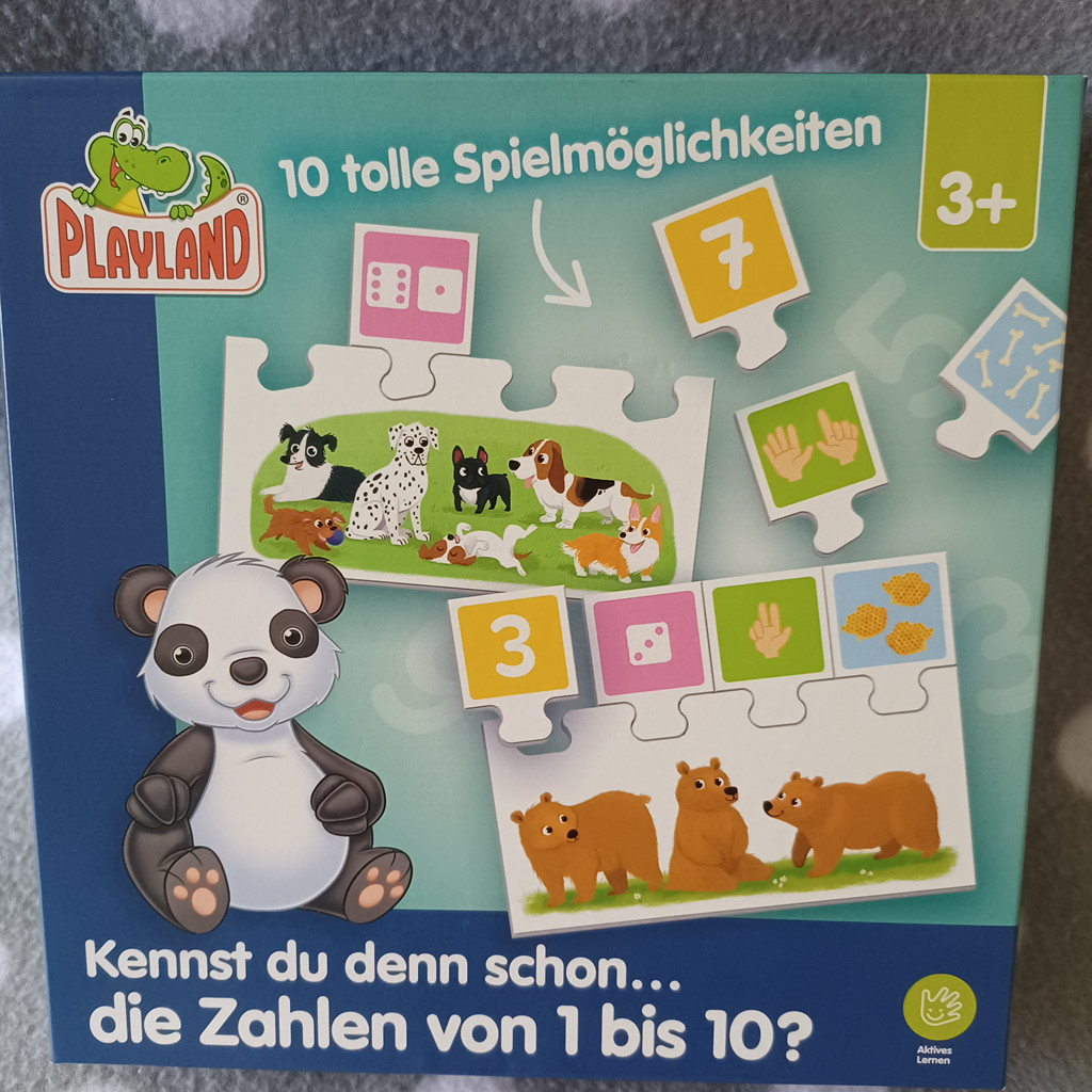 Playland Kennst du denn schon... Zahlen von 1 bis 10 Lernspiel
