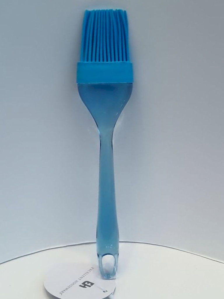 Backpinsel Bratenpinsel Küchenpinsel BBQ Pinsel blau Silikon #15330