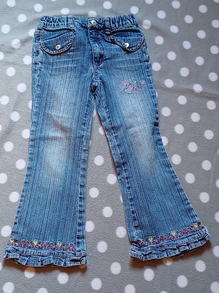 Pretty Girl Little Girls Mädchenjeans Hose Blau Gr. 116