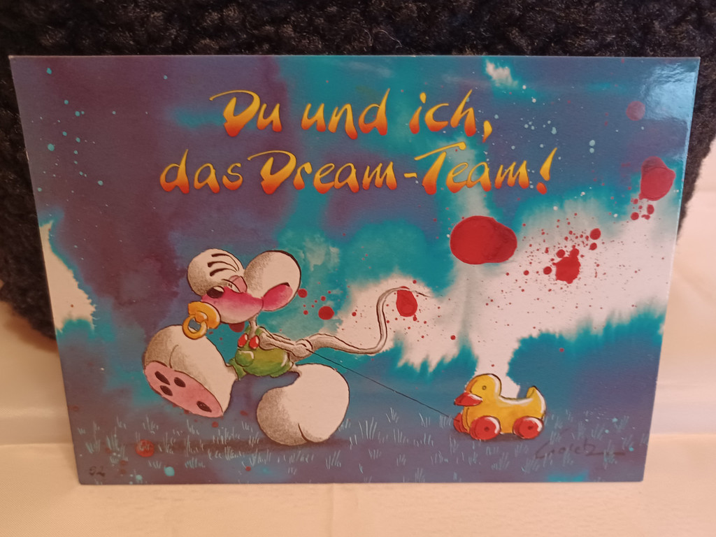 Diddl die Springmaus - Postkarte 52c Diddl die Springmaus - Postkarte 52c