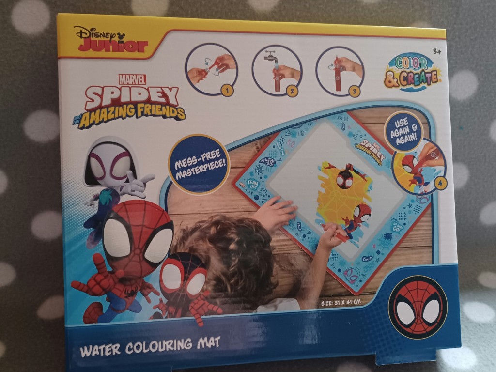 Spielematte - 51x41 cm - zum Malen mit Wasser – Marvel SPIDEY Spielematte - 51x41 cm - zum Malen mit Wasser – Marvel SPIDEY
