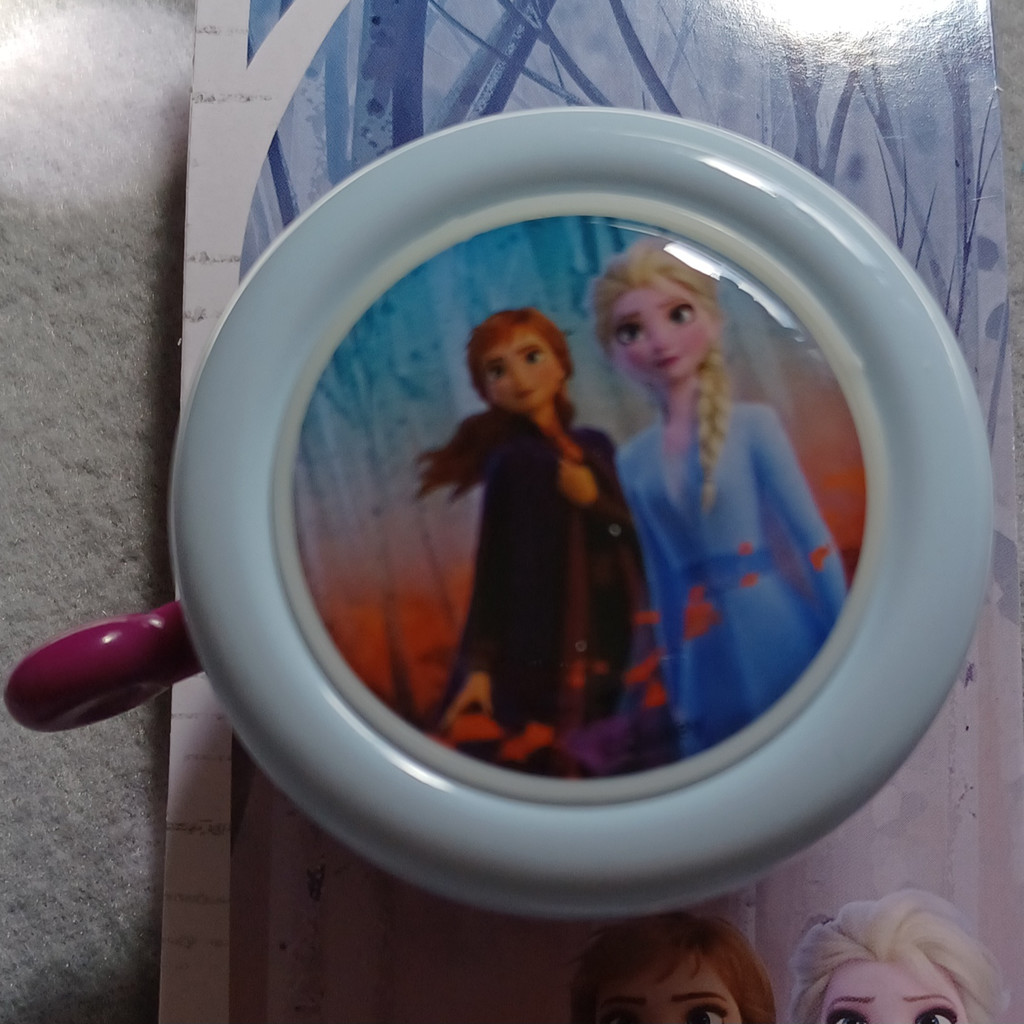Fahrradklingel Disney Frozen II Türkis/Lila Fahrradklingel Disney Frozen II Türkis/Lila