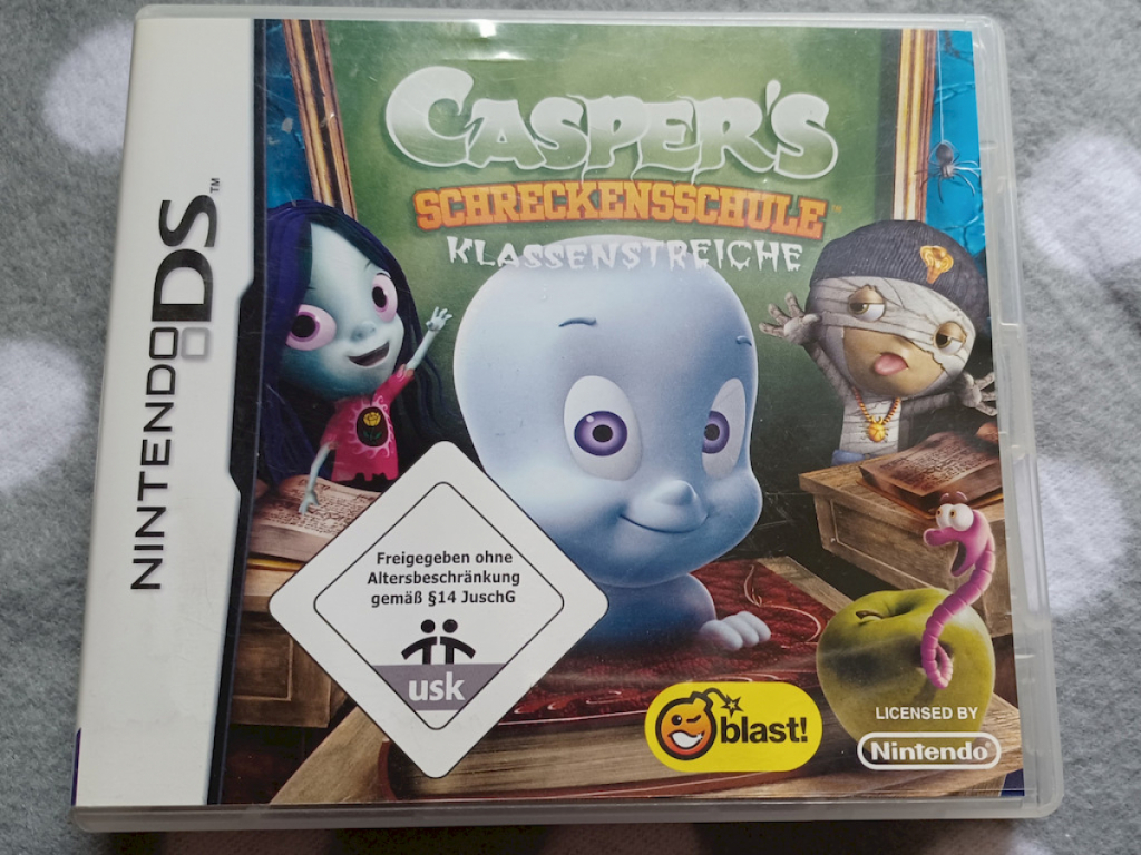 DS Konsolen-Spiel - Casper's Schreckensschule Klassenstreiche  DS Konsolen-Spiel - Casper's Schreckensschule Klassenstreiche