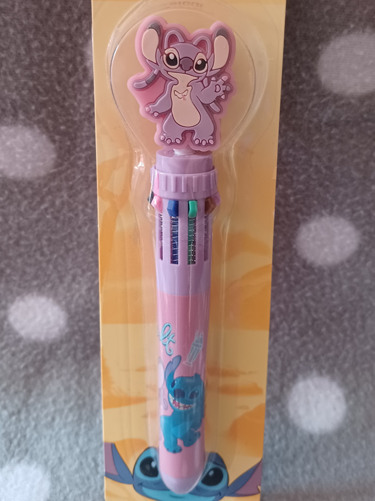 Disney Stitch 10 Farben Kugelschreiber Mehrfarben Stift Motiv