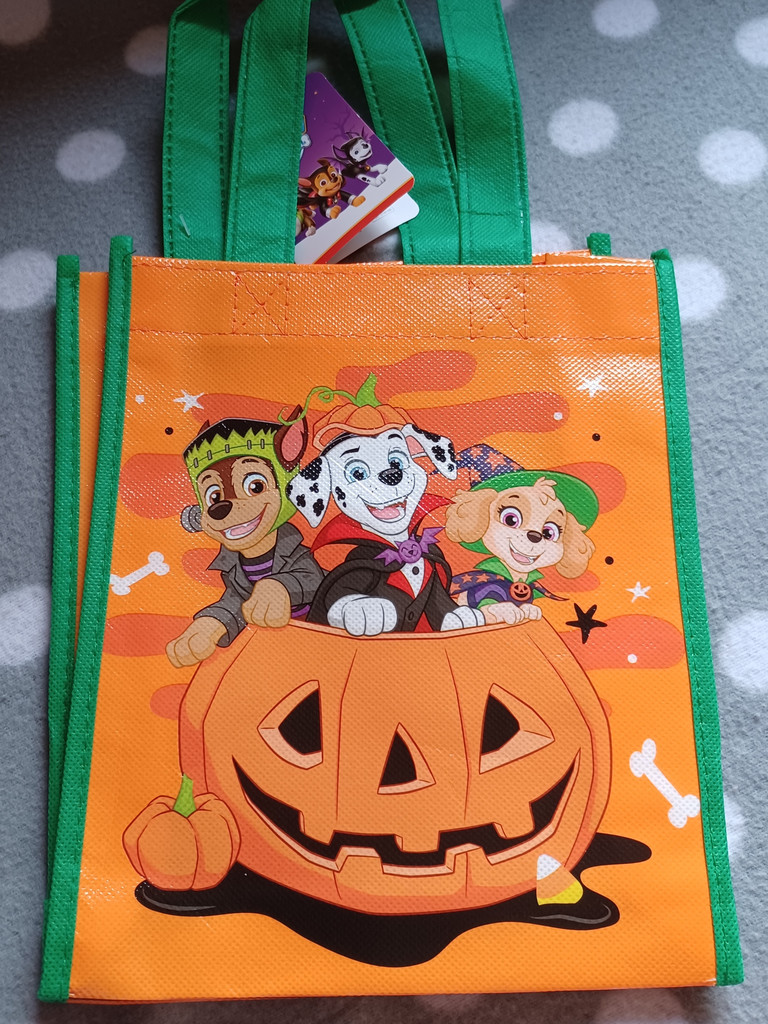 Shopper Einkaufstasche für Kinder 23x19,5 cm Halloween PAW Patrol Shopper Einkaufstasche für Kinder 23x19,5 cm Halloween PAW Patrol