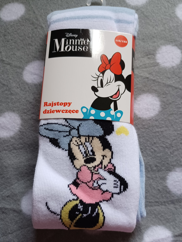 Strumpfhose Mädchen Disney Minnie Maus Größe 116/122 Strumpfhose Mädchen Disney Minnie Maus Größe 116/122