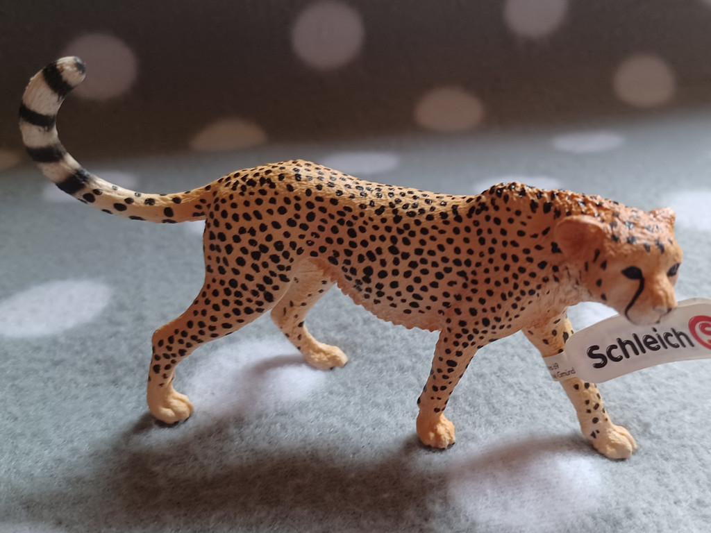 Schleich 14746 Gepardin Wild Life mit Fahne